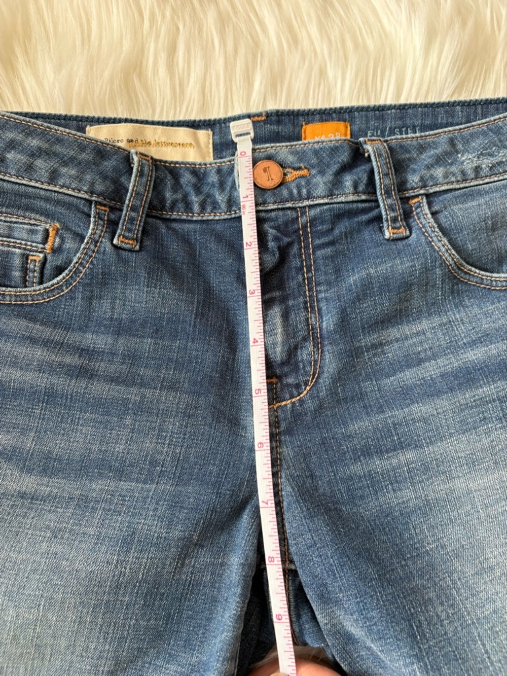 Anthropologie Pilcro Mid-Rise Slim Boyfriend Denim Shorts - Picture 5 of 11
